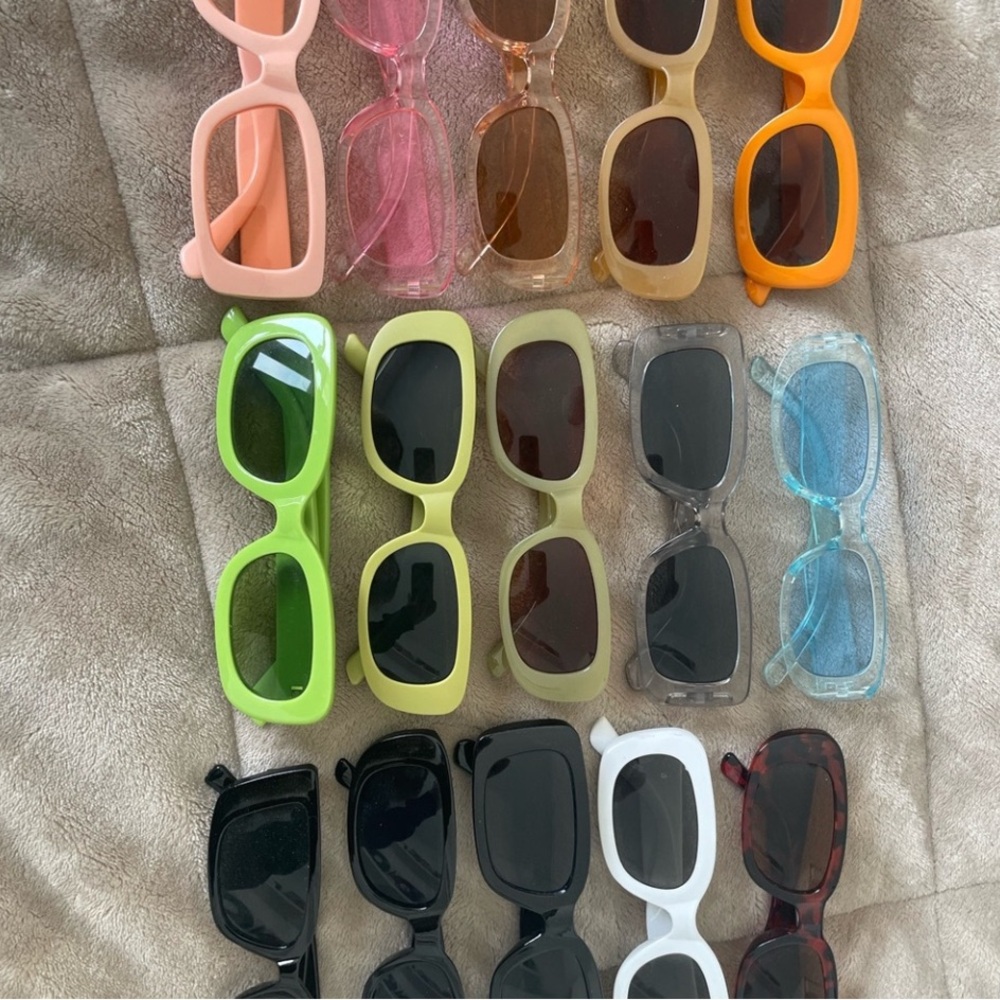 Colorful Retro Sunglasses Collection